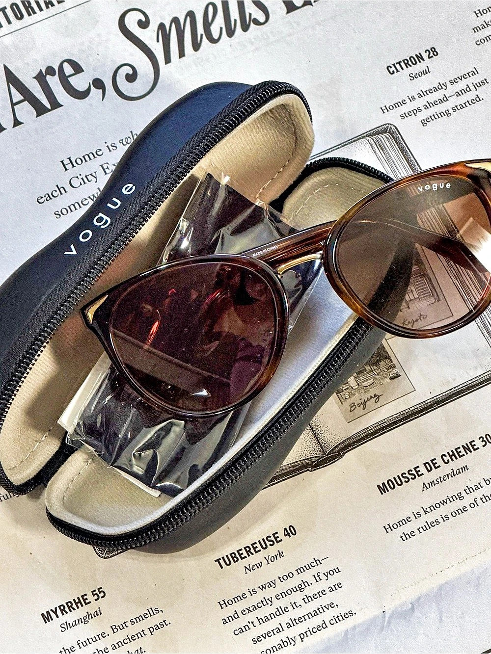 Vogue Eyewear Cat Eye Sunglasses Tortoise